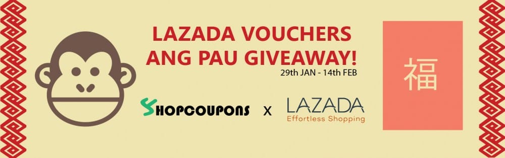 ShopCoupons x Lazada AngPau Giveaway 2016